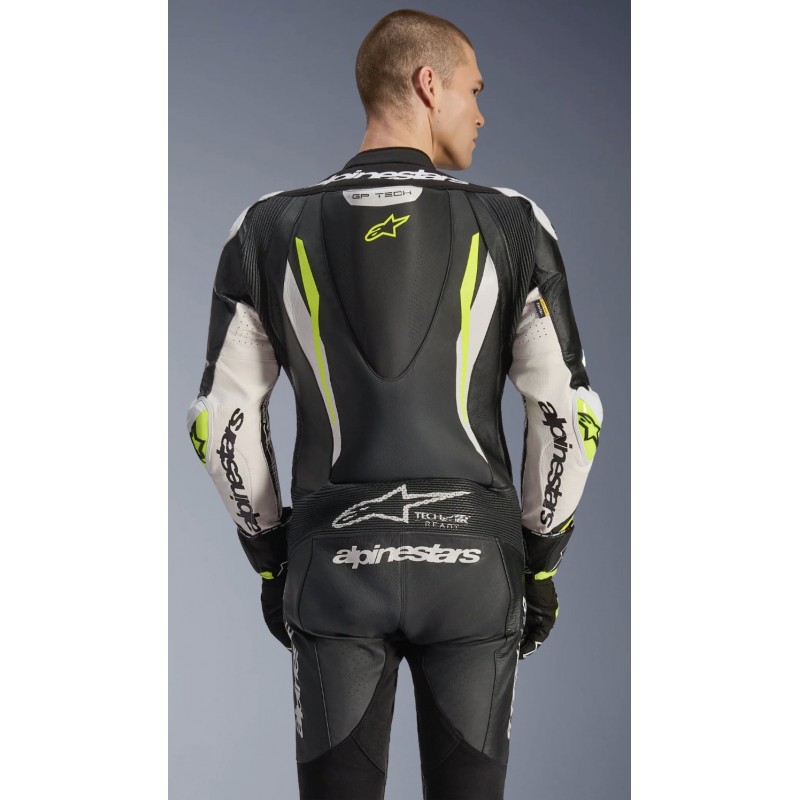Мотокомбінезон Alpinestars GP Tech V5 Black/White/Yellow купити